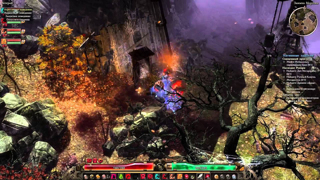 Grim Dawn Билд Оккультист/Шаман, пассивный Петовод 8.11.2015