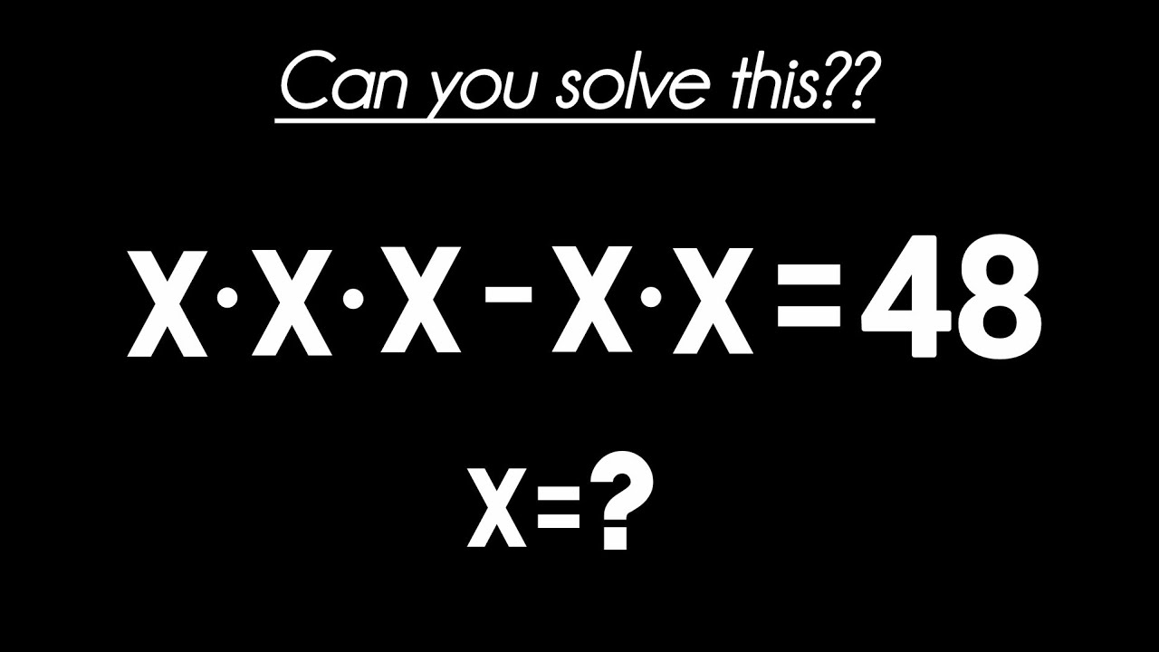 Can You Solve This in 1 minute??