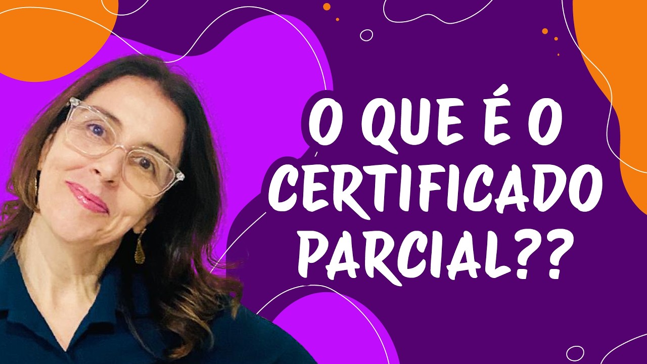 O QUE É O CERTIFICADO PARCIAL DO ENCCEJA?