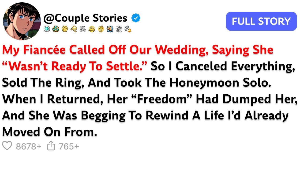 My Fiancée Called Off Our Wedding, Saying She “Wasn’t Ready To Settle.” So I Canceled Everything...