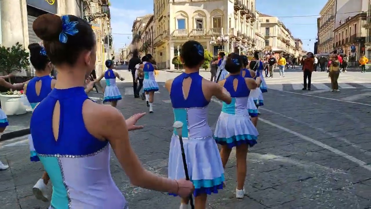 majorette Nicolosi (ct) amici della musica carnevale 2022