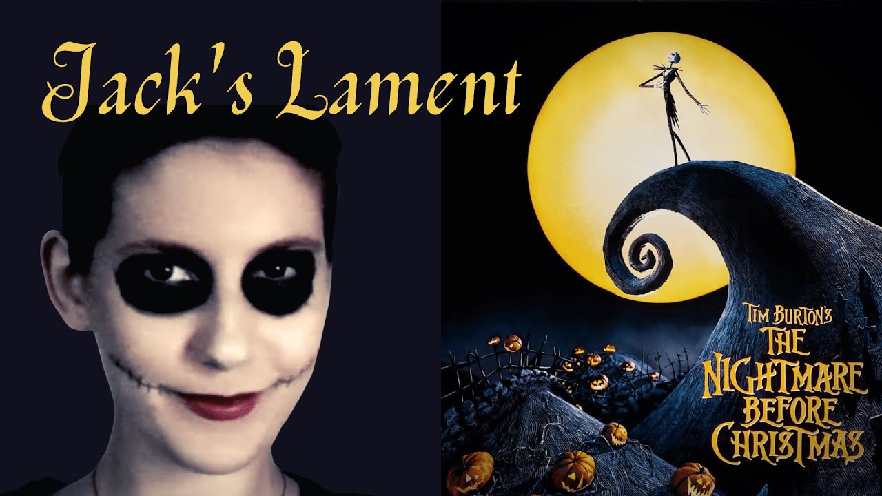 'Jack's Lament' Cover from The Nightmare Before Christmas by ucanshine89