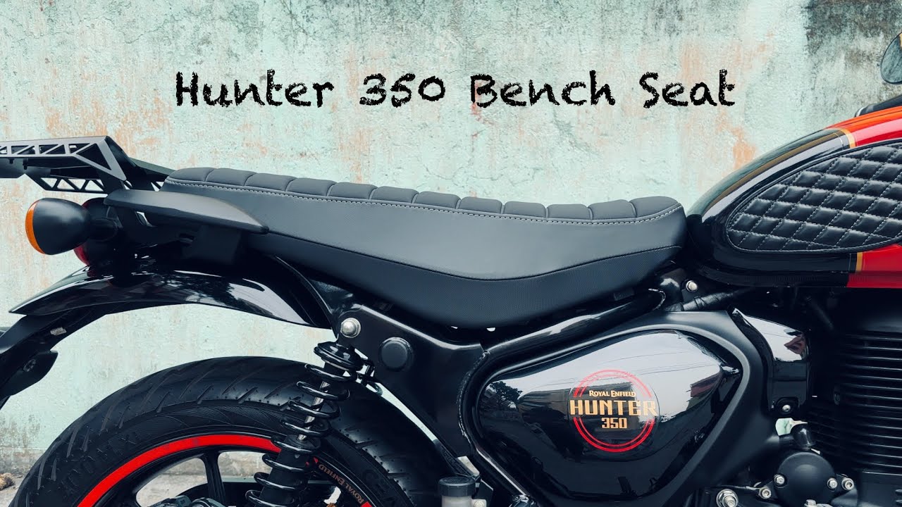 Hunter 350 Bench Seat | Signature Seat vs Stock Seat | Review | Hunter 350 Seat Modification