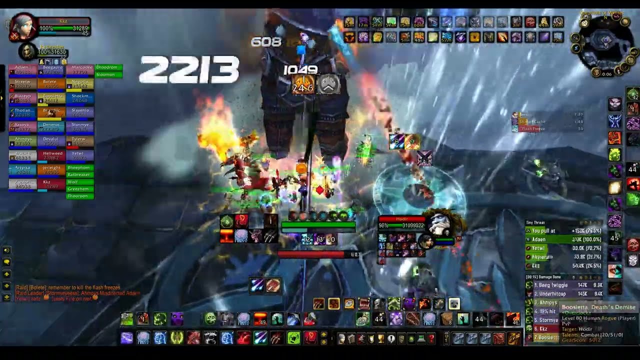 #1 World DK DPS Hodir - WotLK Classic Unholy Death Knight
