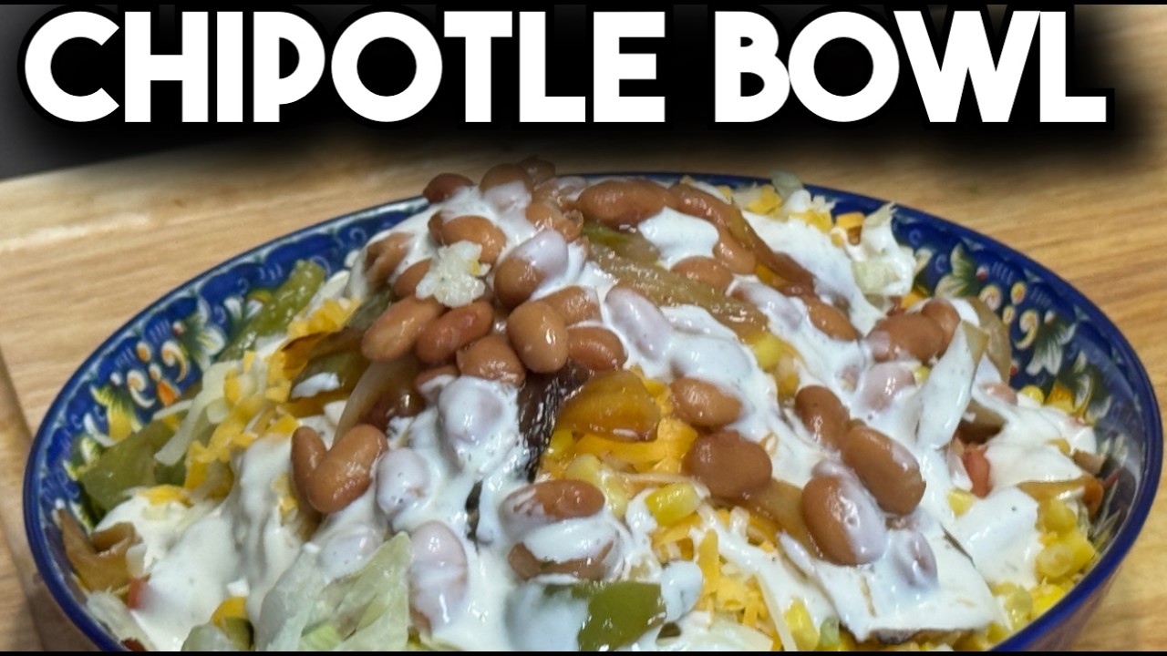 Homemade Chipotle Bowl Perfection