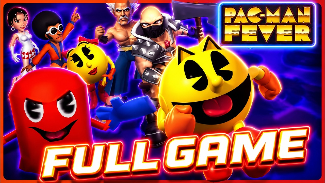 Pac-Man Fever FULL GAME Longplay (PS2, Gamecube)