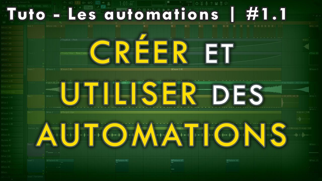 Tuto - Les automations | Automation sur un plugin externe, suppression... | #1.2 - FL Studio