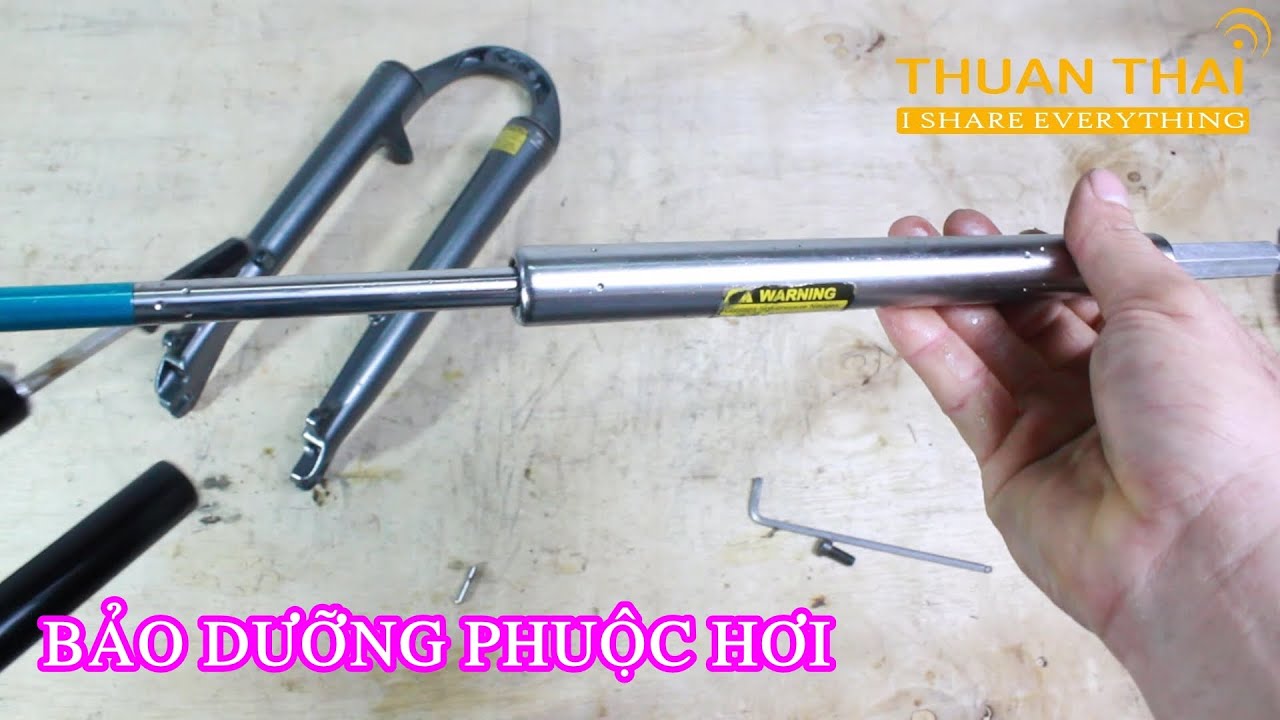 Tìm hiểu & bảo dưỡng phuộc hơi Suntour NRX - Giảm xóc xe địa hình MTB