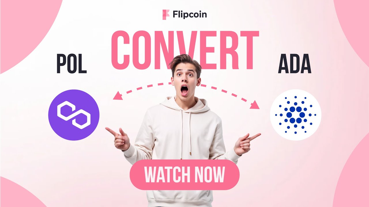 Convert POL to ADA Instantly | Polygon to Cardano Swap on Flipcoin