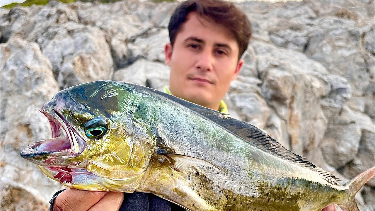 ÇOK TEHLİKELİ MERALARDA SHORE JİGGİNG BALIK AVI 60 GR JİG İLE ZORLU MÜCADELE BALIKLAR BİZİ ZORLADI