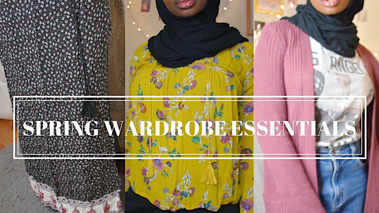 6 SPRING MODEST WARDROBE ESSENTIALS! ✨