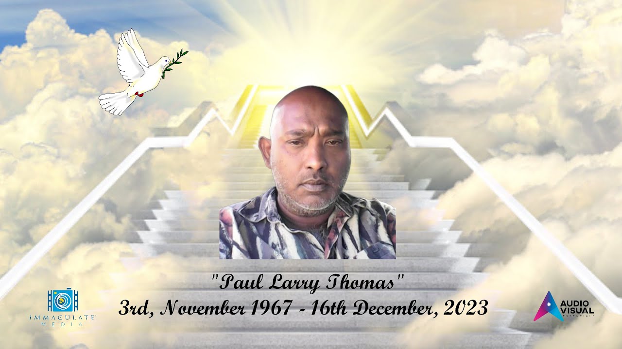 Paul Larry Thomas 3rd November, 1967 - Saturday 16th December, 2023