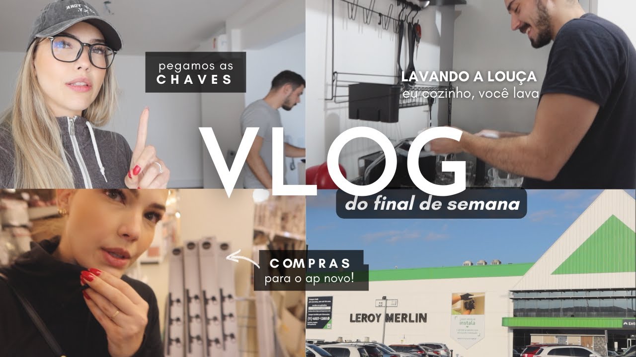 PEGAMOS AS CHAVES, COMPRAS AP NOVO, SAINDO PARA JANTAR, TREINO EM CASAL #vlog