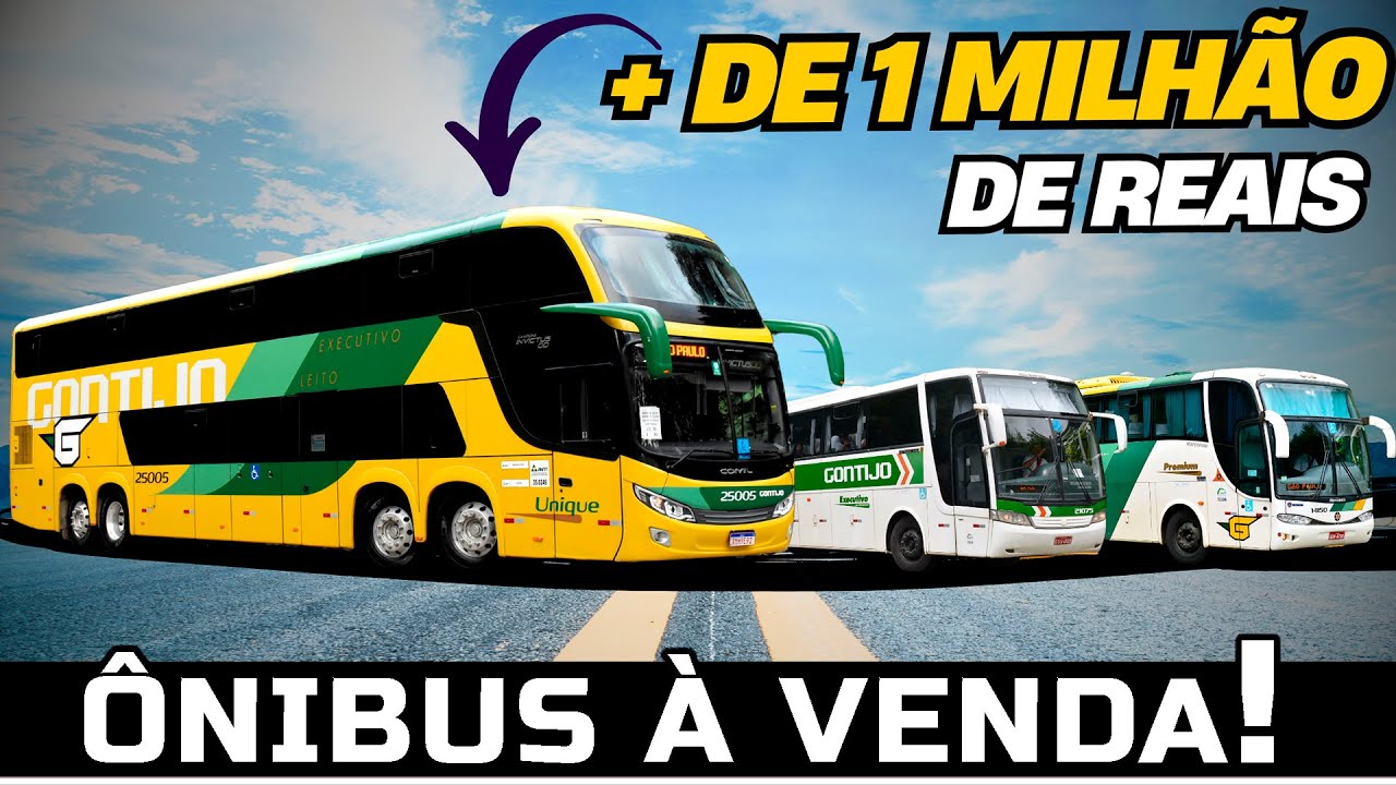 VALE A PENA COMPRAR UM ÔNIBUS A VENDA NA GONTIJO? TEM ÔNIBUS DOUBLE DECKER 2020 E ÔNIBUS EXECUTIVO