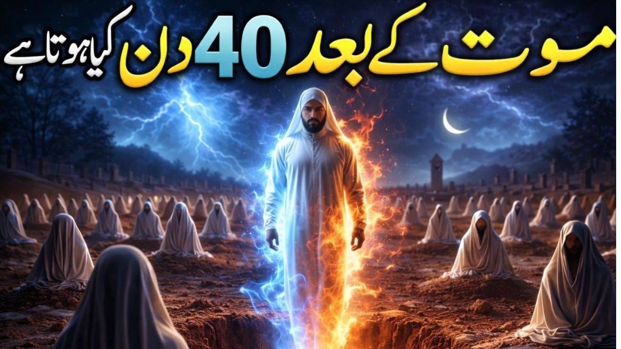 Maut Ke Baad Kya Hota Hai? | Rooh Ka 40 Din Ka Safar | Alam-e-Barzakh Ki Haqeeqat| Irtaza voice