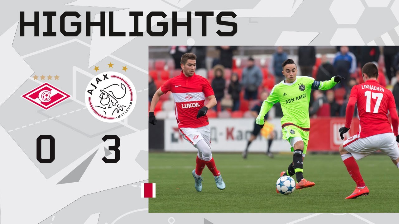Highlights Spartak Moskou - Ajax A1 | UEFA Youth League