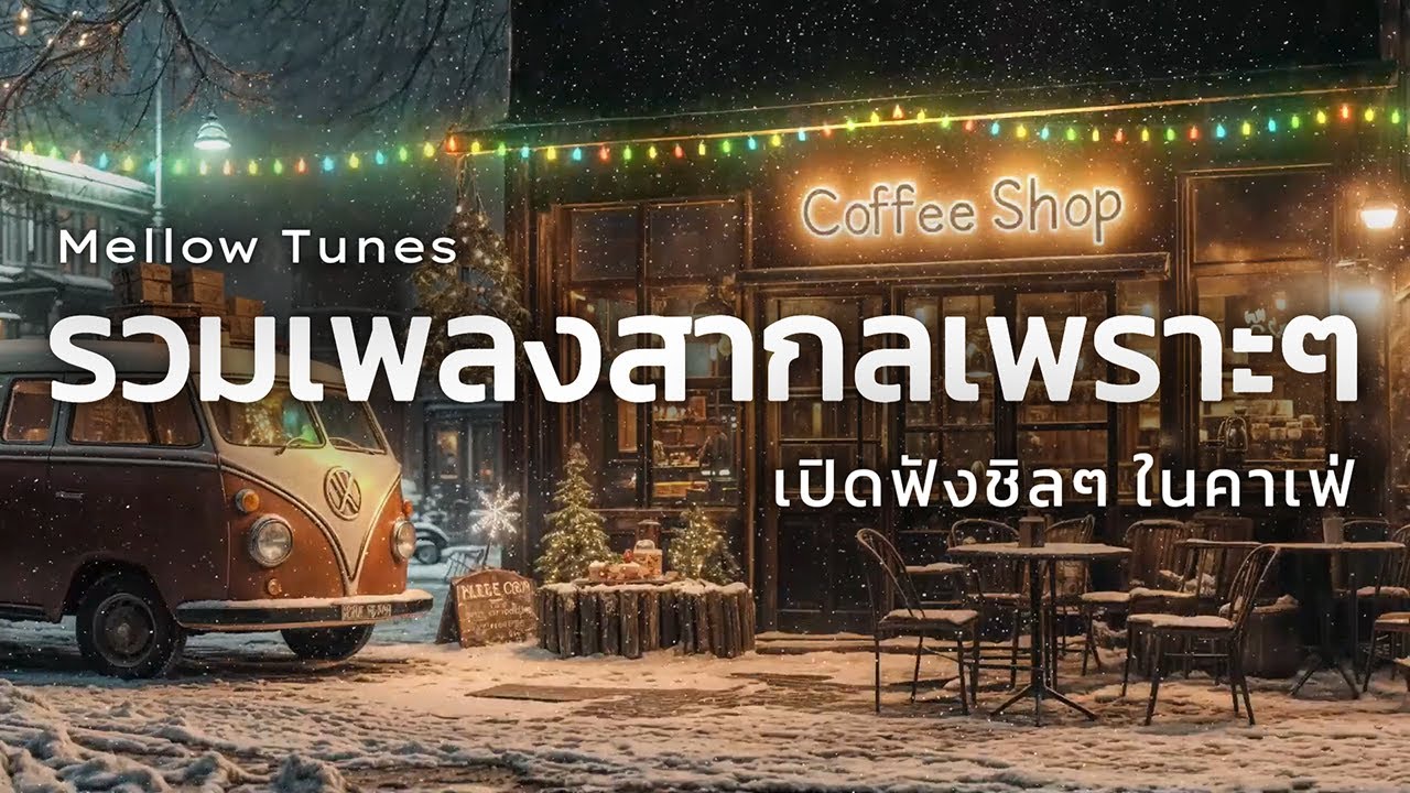 รวมเพลงสากลเพราะๆ เปิดฟังชิลๆ ในคาเฟ่ - By Mellow Tunes