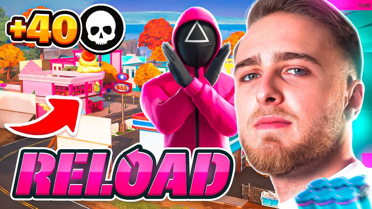 Je fais 40 KILLS sur la MAP Squid Game en RELOAD (et on passe ELITE)