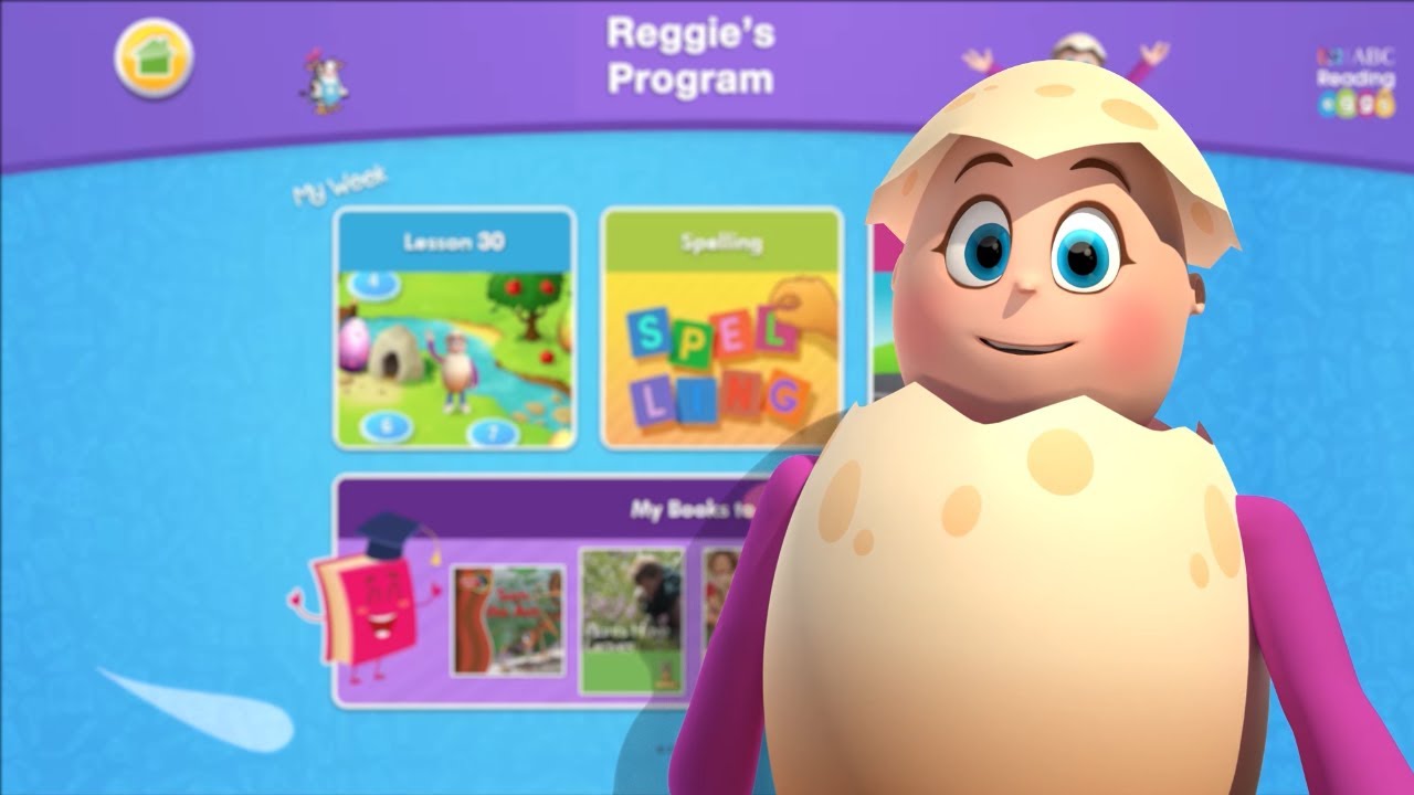What is My Program in Reading Eggs? | Reggie helps you