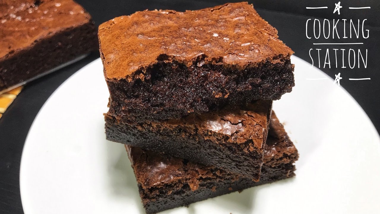 บราวนี่หน้ากรอบ เนื้อหนึบ | How to make The Perfect Fudgy Brownies recipe