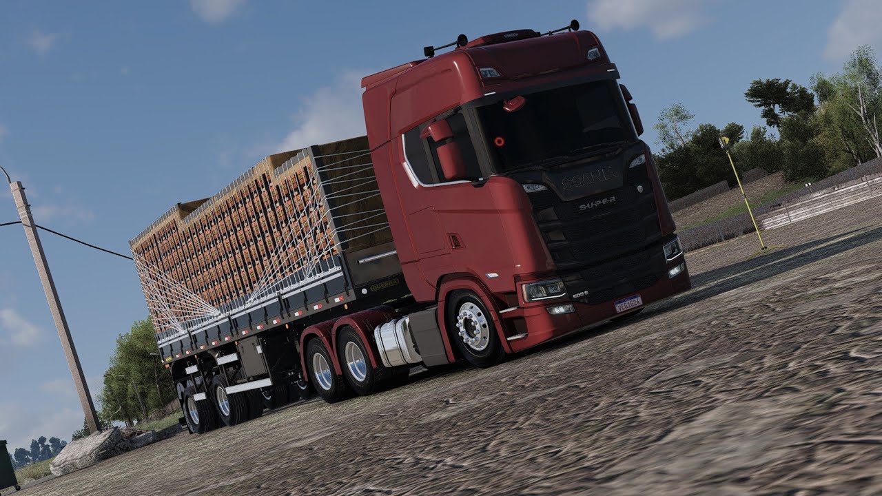SCANIA NTG QUALIFICADO NA 2 EXOS MAPA CLUB ROTAS Euro Truck Simulator 2