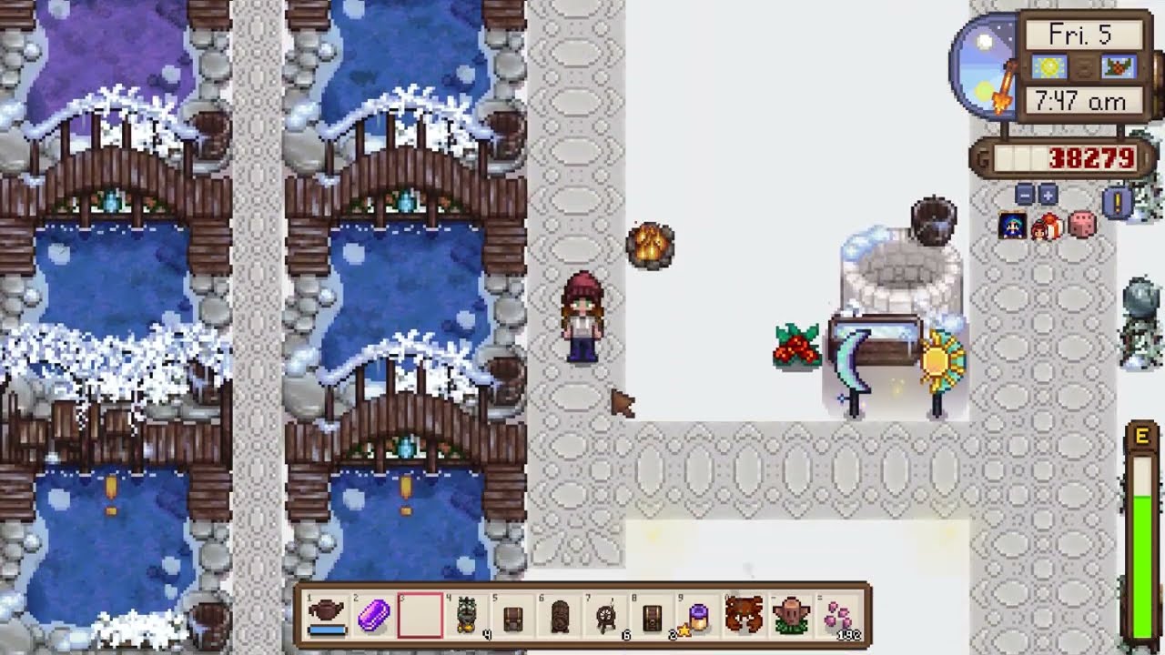 Modded Stardew Valley Playthrough - No commentary - Day 5 Winter, Year 2