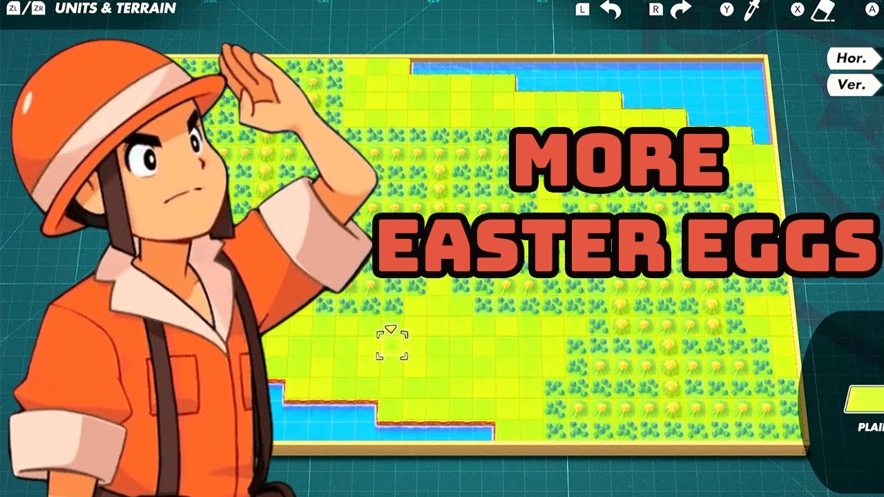 MORE DESIGN ROOM EASTER EGGS - Advance Wars 1+2 Re-Boot Camp