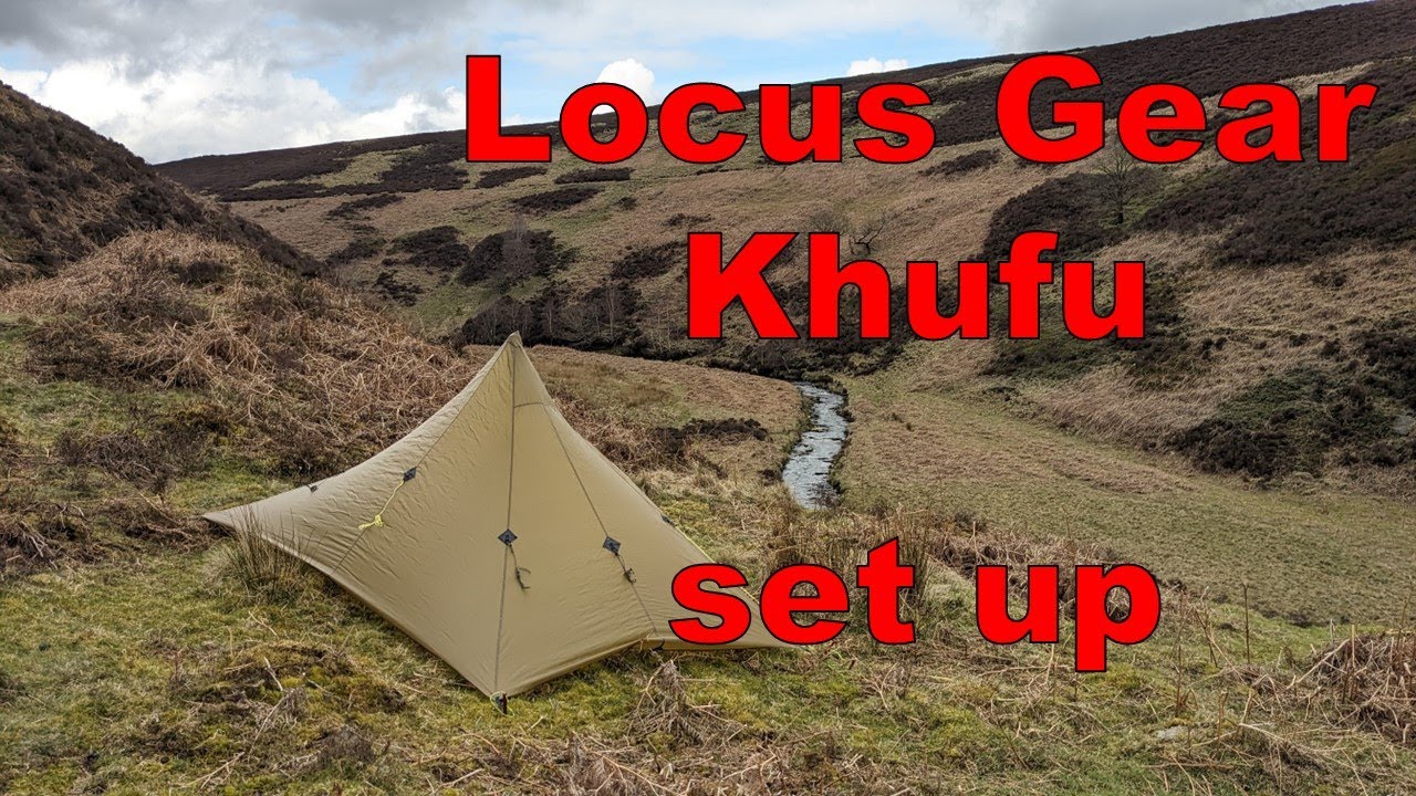 Locus Gear Khufu tent set up