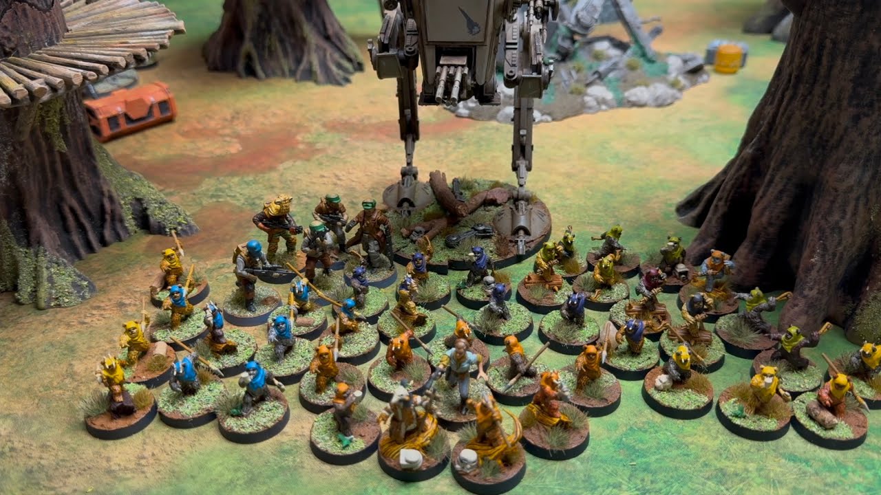 Star Wars Legion Season 2 Battle Report episode 26: Bright Tree vs Empire
