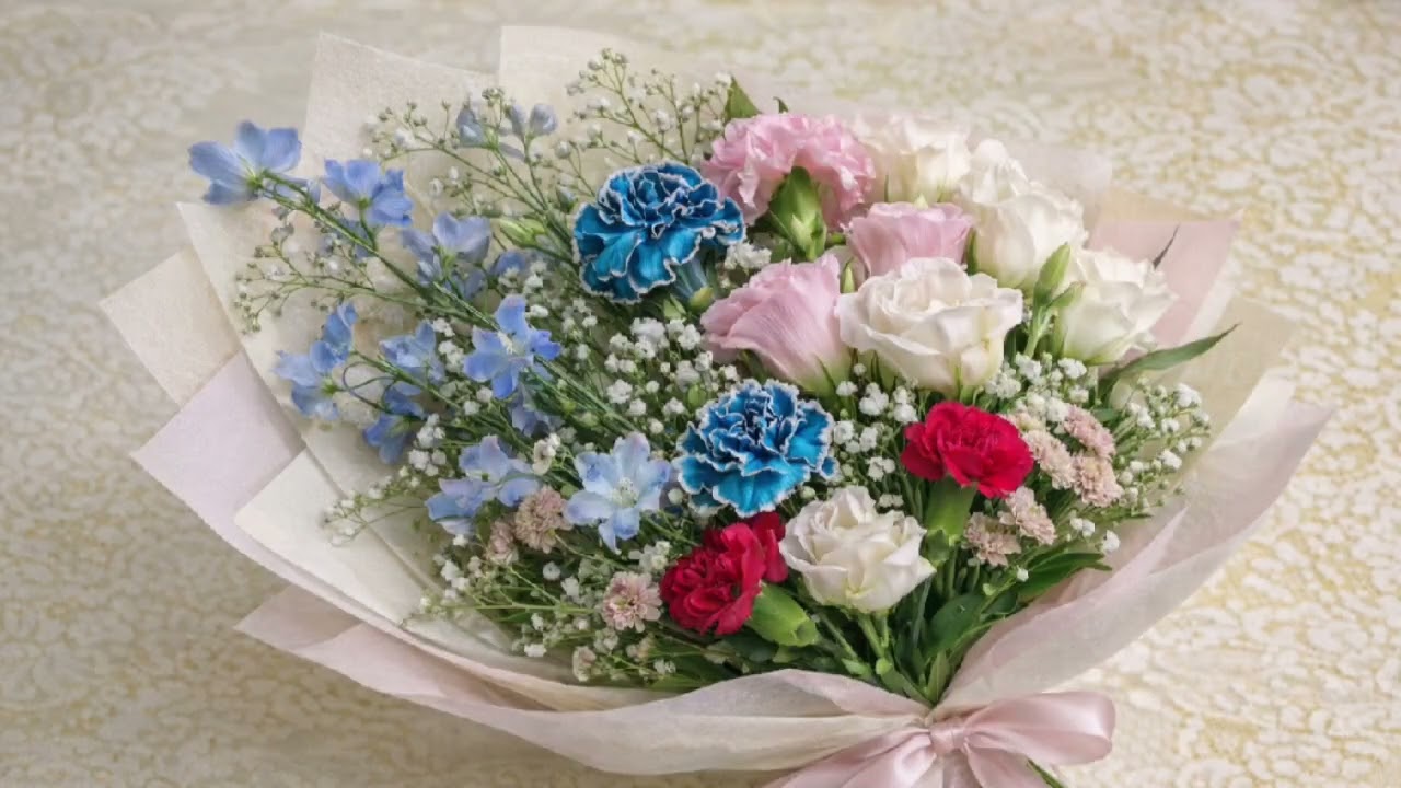 お部屋に花束のある生活【癒しの再生ビジョン】