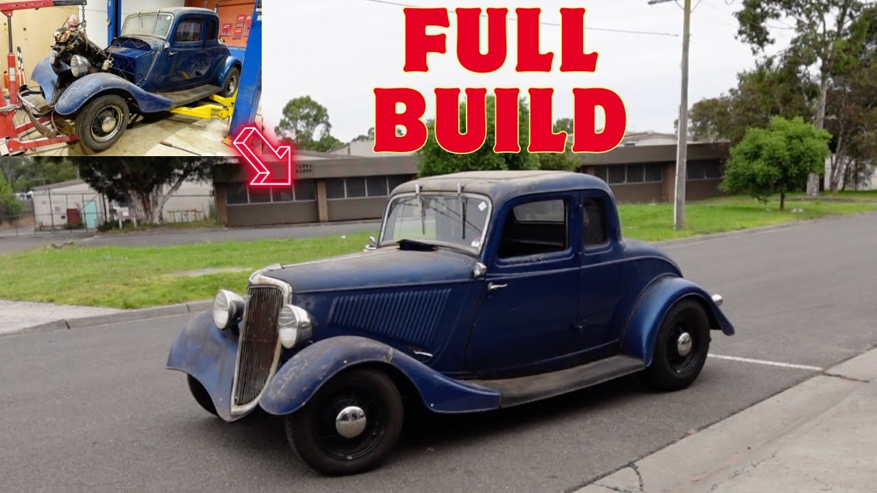 ПОЛНАЯ СБОРКА - BARNFIND 1934 FORD COUPE !!