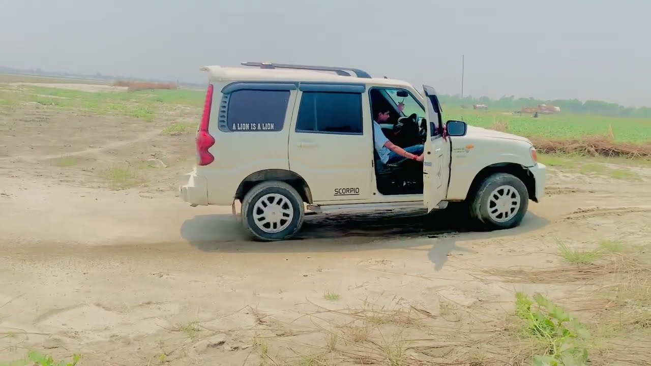 🥵Ya kya ho gya😱  #scorpio #scorpiostatus #tractor #neshu #shortsfeed #tractorstunt #thar #tharvideos