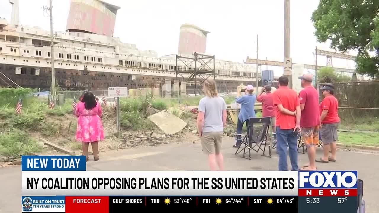 Despite April departure goal, coalition refuses to give up fight to preserve SS United States