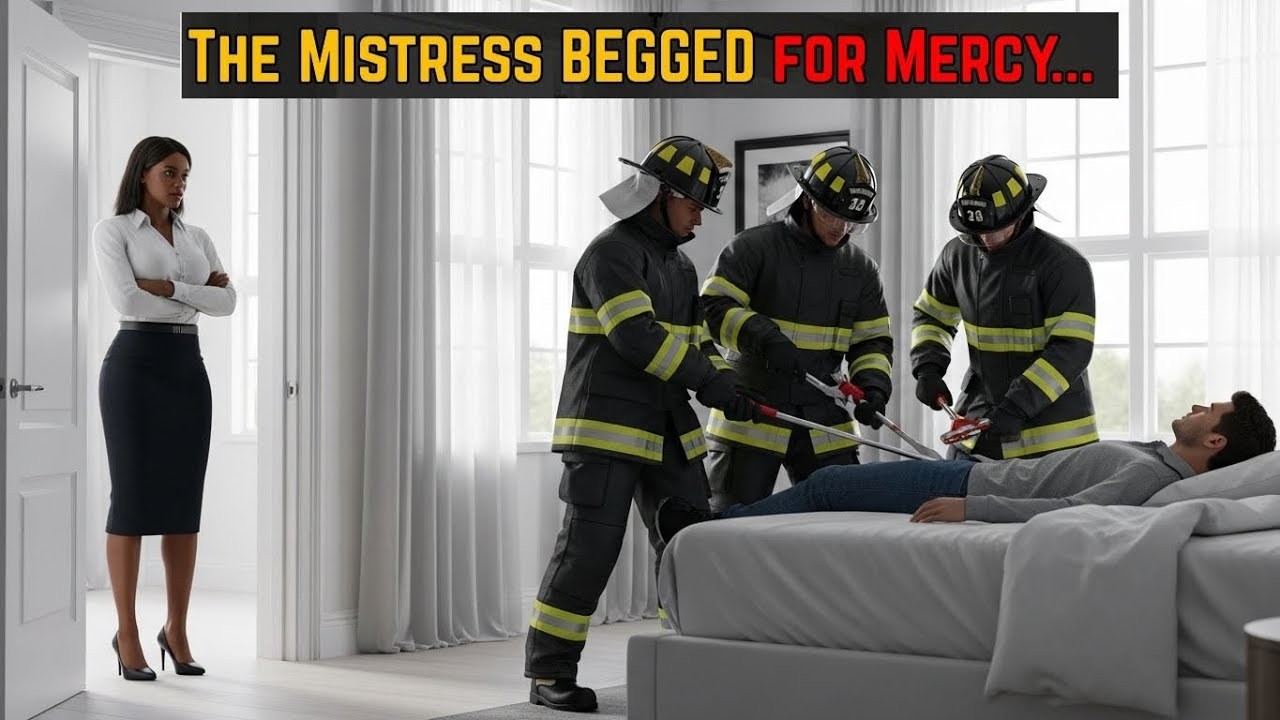 She swapped Her cheating husband’s lube for glue… and the firefighters had to pull them apart!