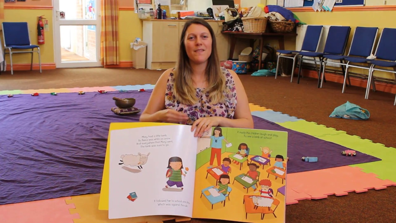 Mary had a Little Lamb on British Sign Language (BSL) and read aloud, illustrator Marina Aizen