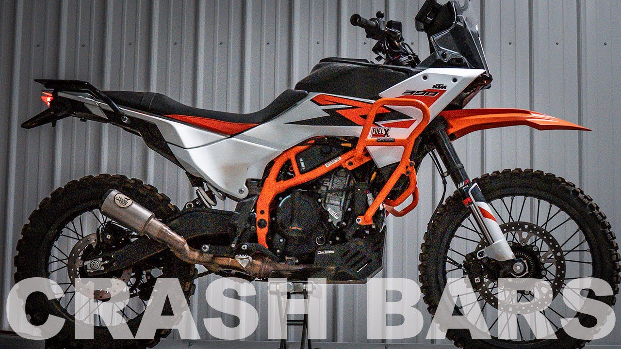 Руководство по установке защитных дуг KTM 390 Adventure R (2025+) от Outback Motortek