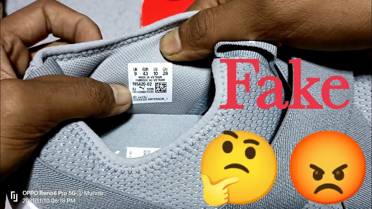 Puma Men's Softride Vital Strap Running Shoe || Fake Or Original Product Identify