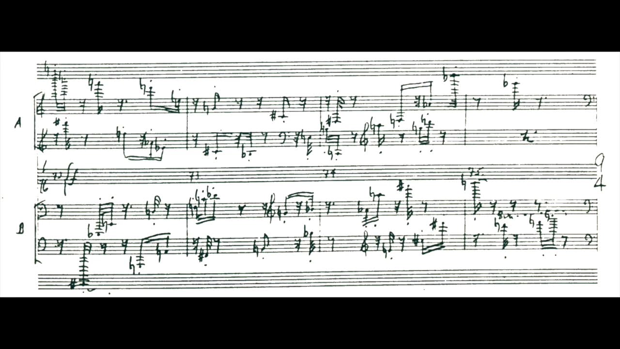 Charles Wuorinen: Time’s Encomium [w/ “score”]