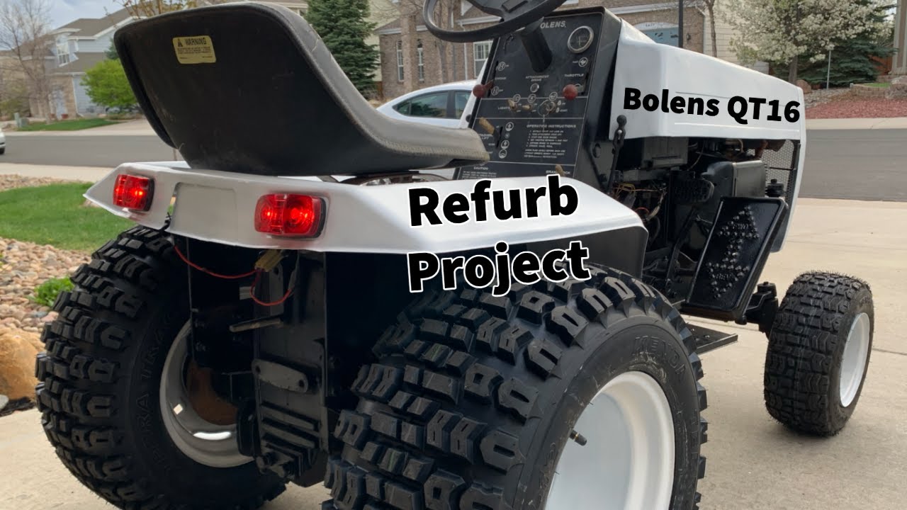 Bolens QT16 Refurbishment Project - Watch the transformation