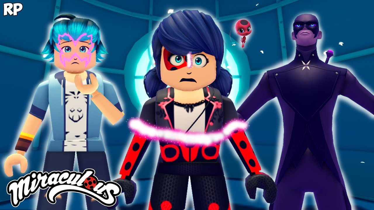 LUKA REVEAL LADYBUG SECRET IDENTITY TO HAWK MOTH NO MIRACULOUS RP - MIRACULOUS ROBLOX!