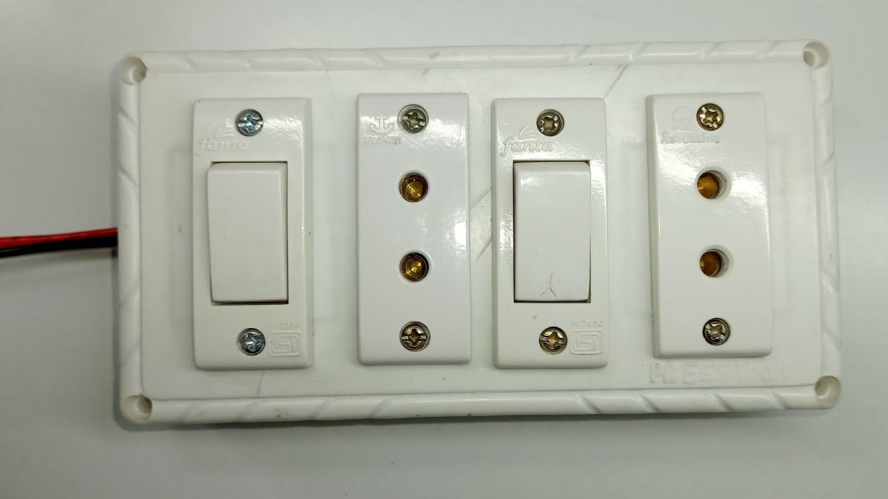 make 2switch 2socket extension box|electric board extension connection   electric home solutions #38