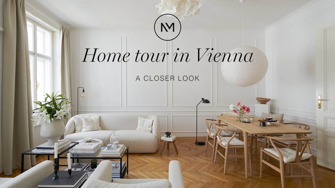 Reviving vintage flair with mouldings - designer interiorbygini shows her apartment in Vienna