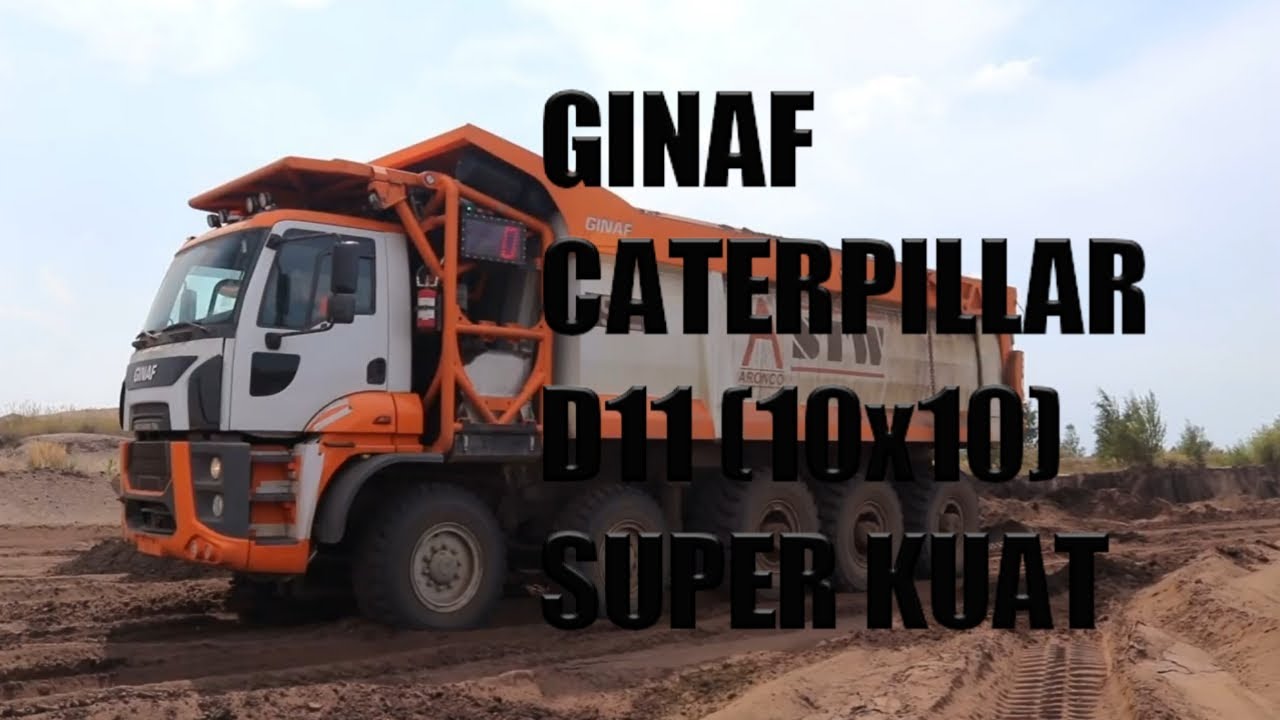 TRUCK MINING SUPER TANGGUH || GINAF HD 5395 TS