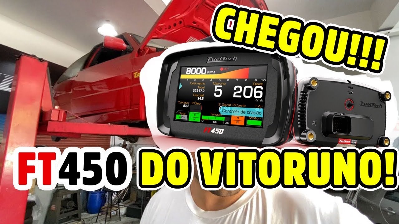 CHEGOU A FT450 do VITORUNO - PARCERIA COM A FUEL TECH