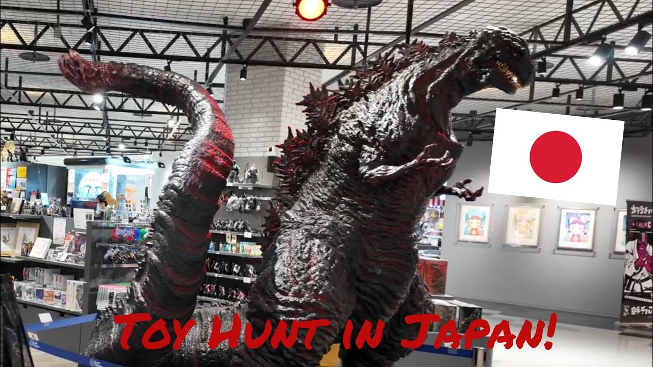 Toy Hunt in Japan Ep 2: Siwoozilla in Japan and Shinjuku