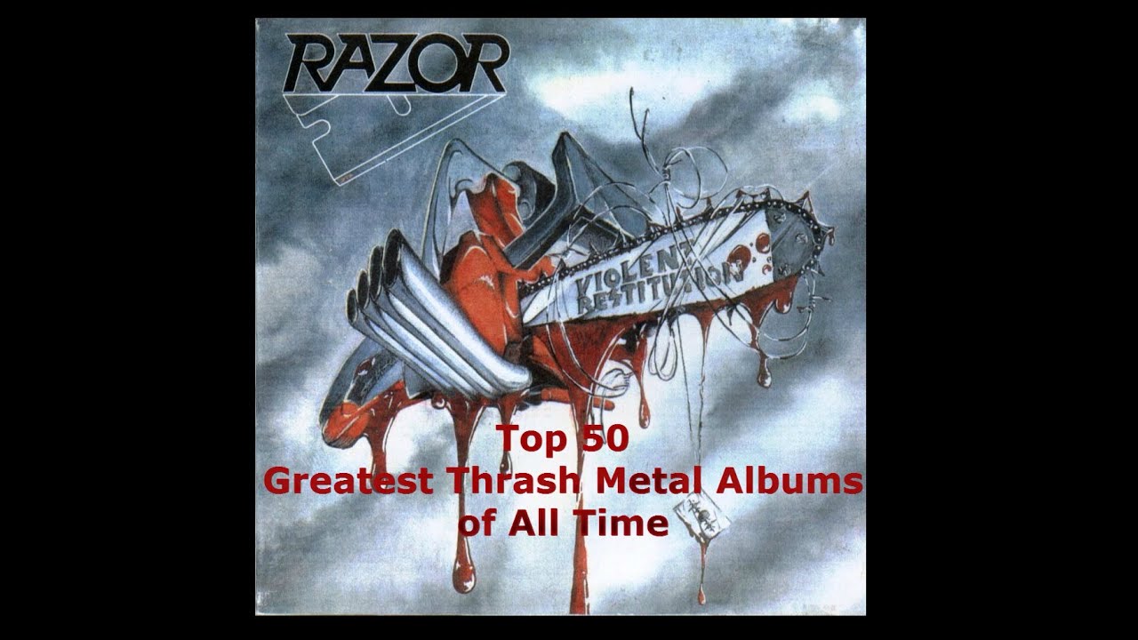 Top 50 Greatest Thrash Metal Albums of All Time (HQ)