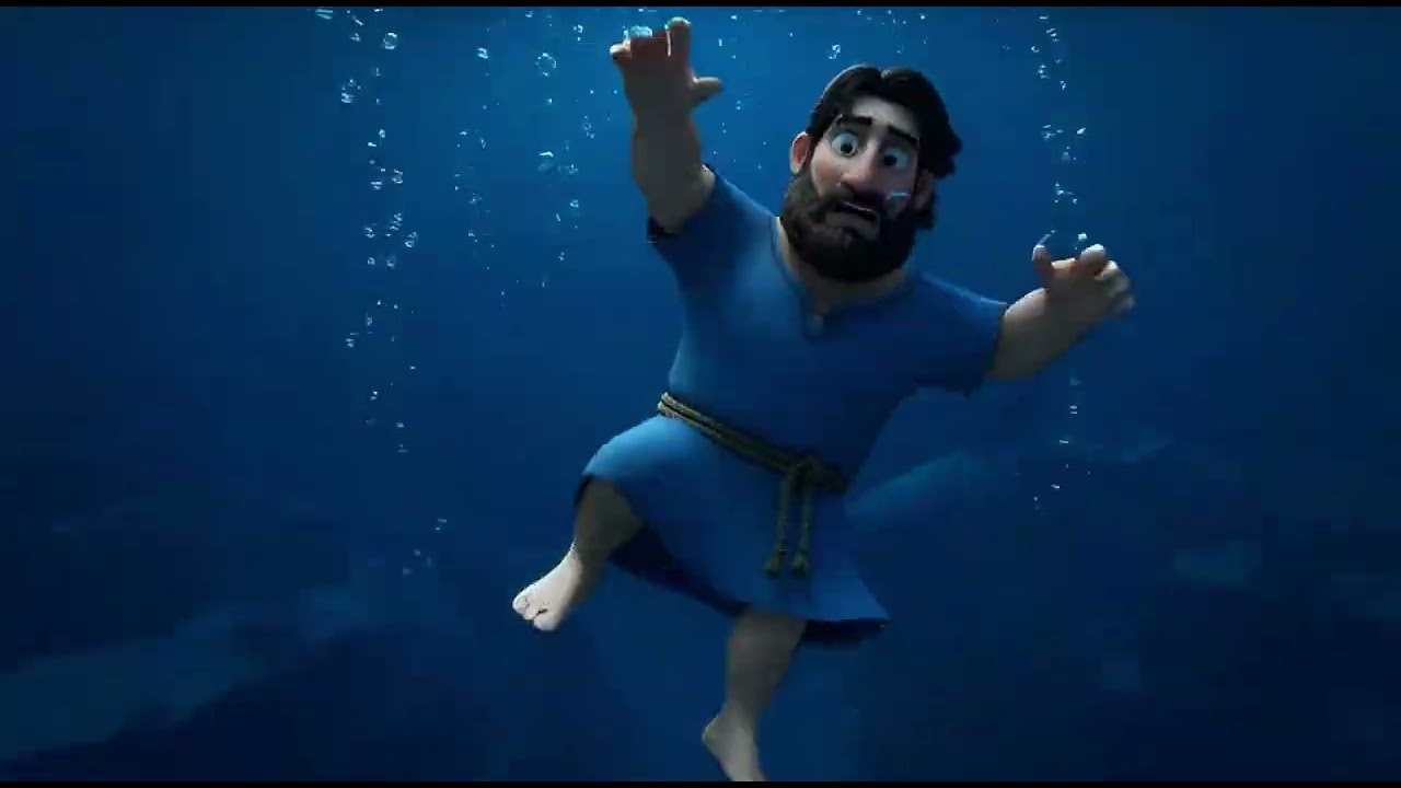 Jonas e o Grande Peixe #históriabíblicainfantil #músicainfantil