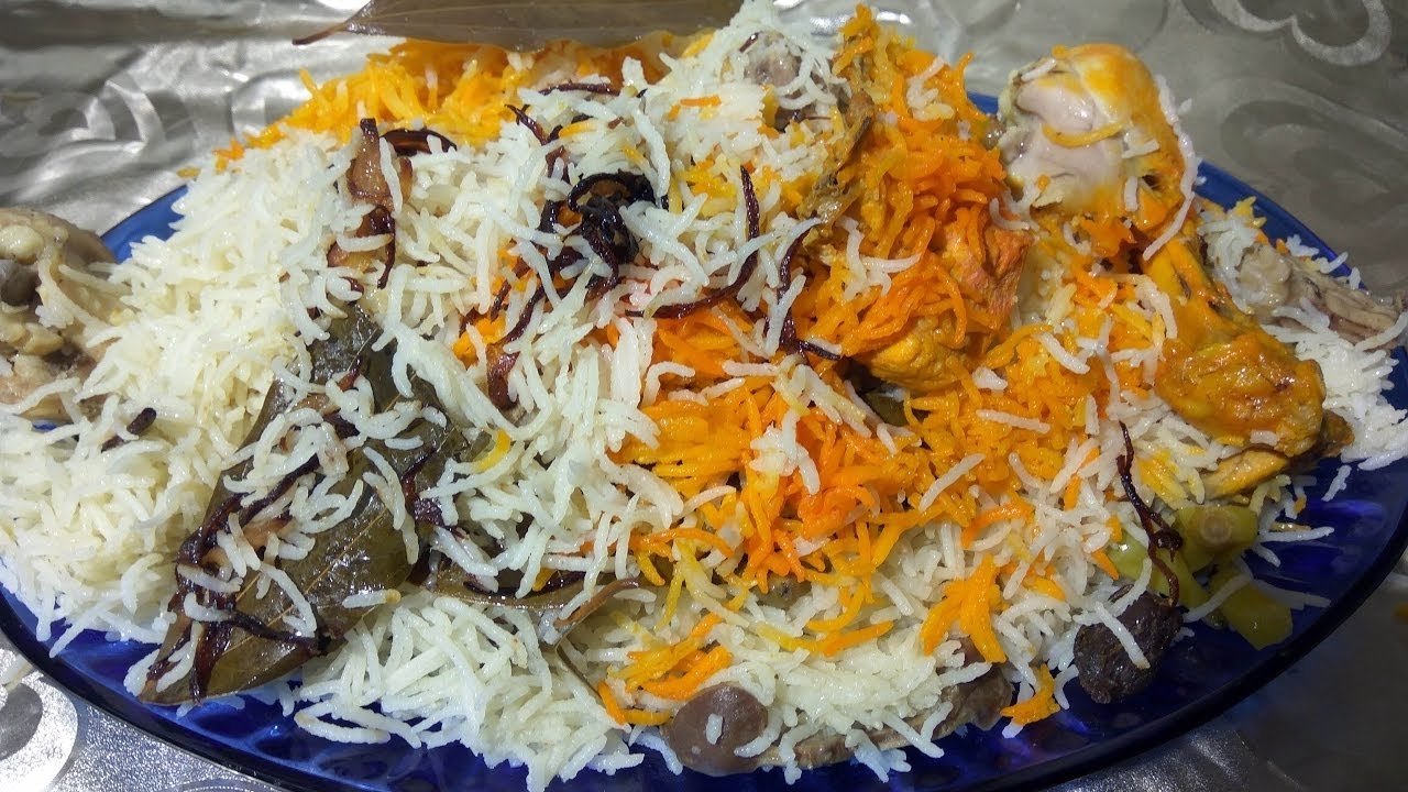 Chicken lucknowi  Yakhni Pulao