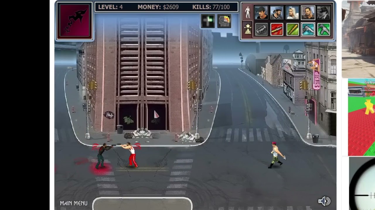 Gangsters War A Flash Game