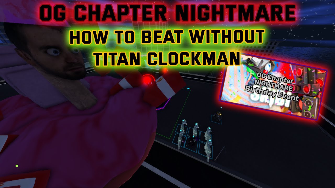 [Skibi Defense] You can beat OG nightmare easily with Engineer!!